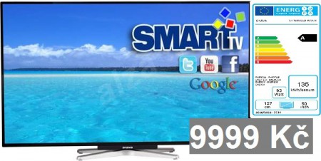 Nejlevnější LED TV s úhlopříčkou 127 cm - omezené množství