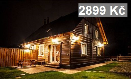 Wellness roubenka až pro 9 osob v Chlumu u Třeboně 