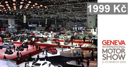 Zájezd do Švýcarska na AUTOSALON v Ženevě se vstupenkou v ceně
